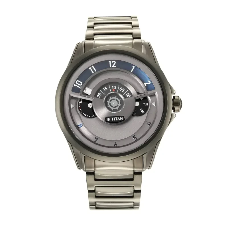 Titan Maritime Anthracite Dial Men's Watch- 1830QM01